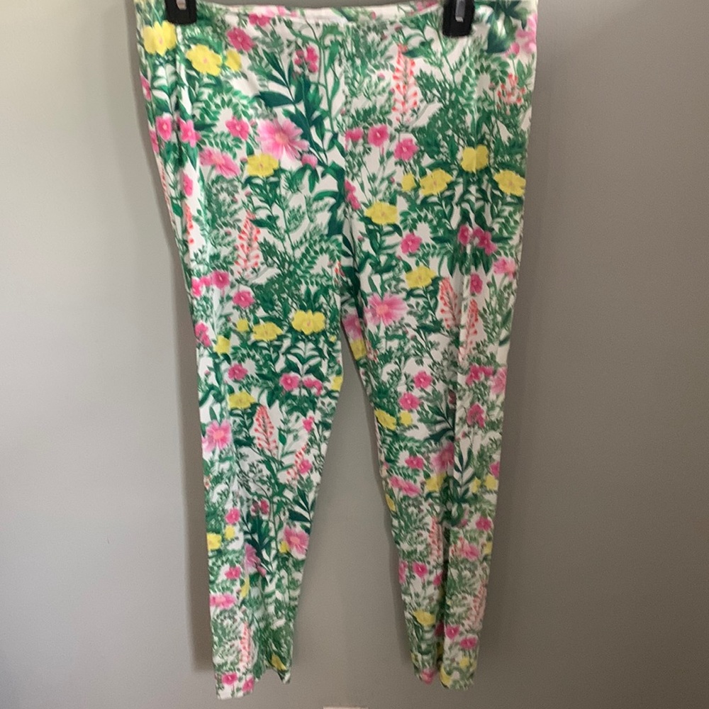 RSVP by Talbots. Floral pants. Size 4.